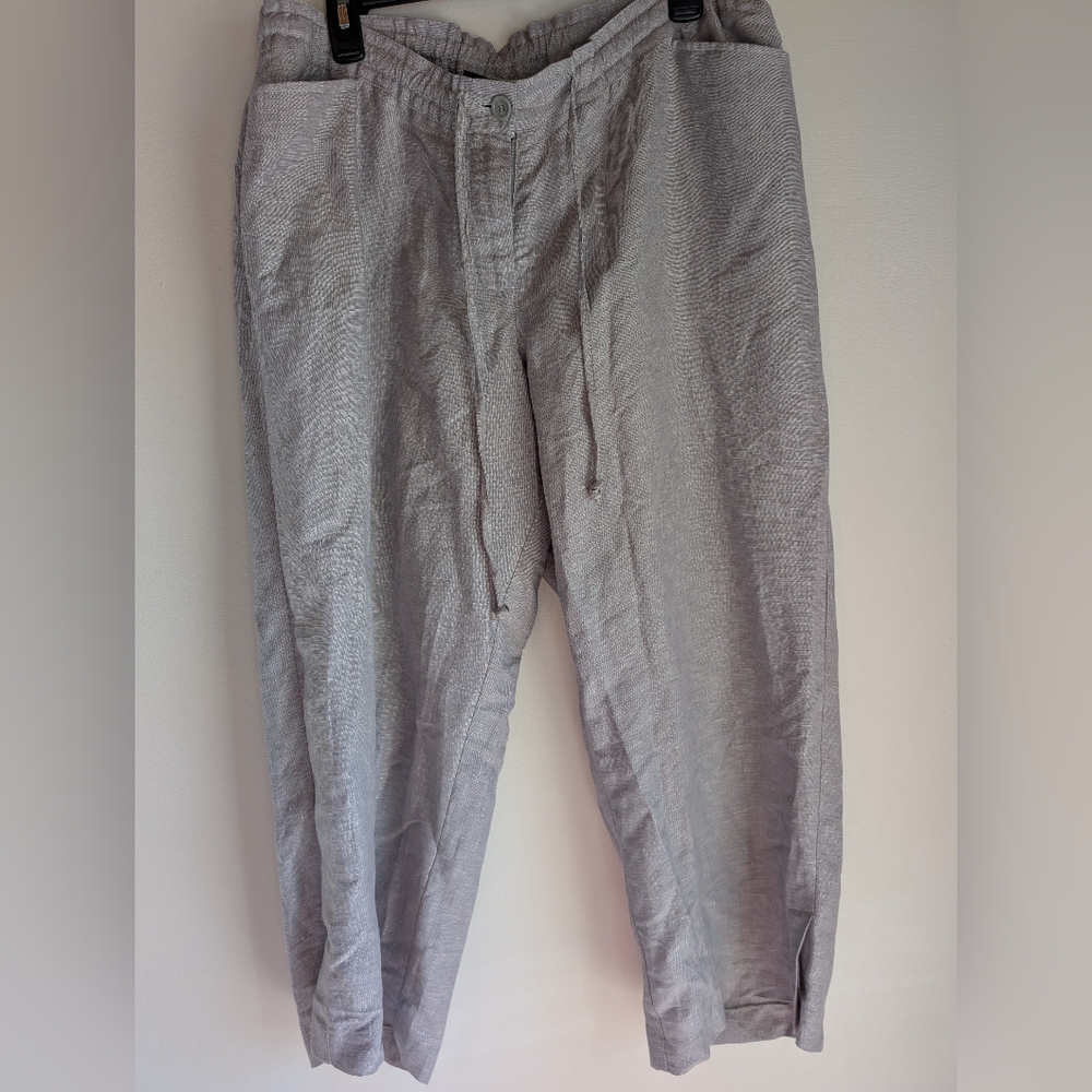 Lane Bryant Gray Joggers Lightweight Sweatpants